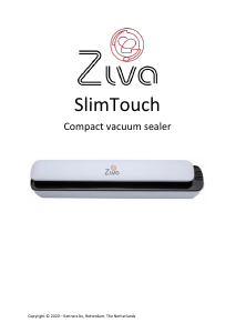 Handleiding Ziva SlimTouch Vacumeermachine