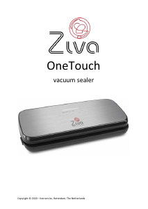 Handleiding Ziva OneTouch Vacumeermachine