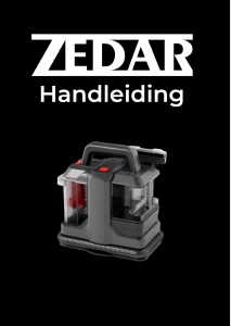 Handleiding Zedar C600 Stoomreiniger