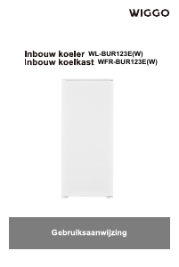 Handleiding Wiggo WL-BUR123E Koelkast