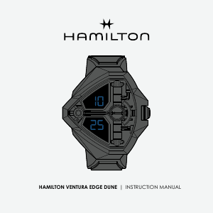 Bruksanvisning Hamilton Ventura Edge Dune Armbandsur