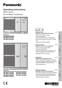 Käyttöohje Panasonic WH-MXC09H3E8 Lämpöpumppu