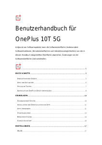 Bedienungsanleitung 1+ 10T 5G Handy