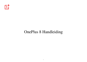 Handleiding 1+ 8 Mobiele telefoon