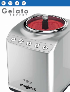 Bruksanvisning Magimix Gelato Expert Glassmaskin