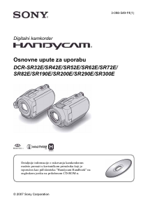Priručnik Sony DCR-SR32E Videokamera