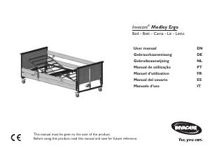 Manual de uso Invacare Medley Ergo Cama de hospital