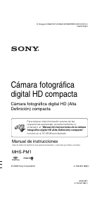 Manual de uso Sony MHS-PM1 Videocámara