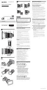 Manual Sony SELP28135G Obiectiv