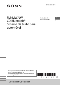 Manual Sony MEX-N4300BT Auto-rádio