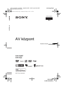 Használati útmutató Sony XAV-62BT Autórádió