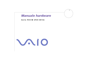 Manuale Sony PCV-W2 Vaio Desktop