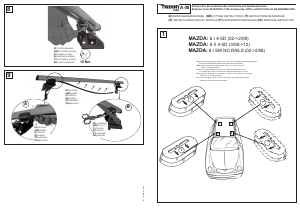 Manual de uso Twinny Load  A 08 Barra de techo