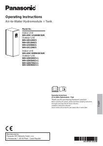 Handleiding Panasonic WH-ADC1216H6E5UK Warmtepomp