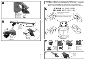 Manual de uso Twinny Load  A 11 Barra de techo