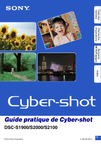 Mode d’emploi Sony Cyber-shot DSC-S1900 Appareil photo numérique