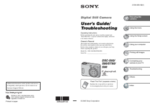 Manual Sony Cyber-shot DSC-S80 Digital Camera