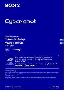 Instrukcja Sony Cyber-shot DSC-T10 Aparat cyfrowy