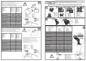 Manual de uso Twinny Load  A 18 Barra de techo