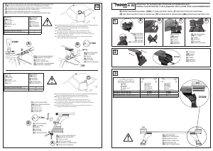 Manual de uso Twinny Load  A 20 Barra de techo