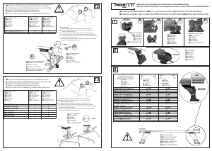 Manual de uso Twinny Load  A 22 Barra de techo