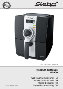 Handleiding Steba HF 900 Friteuse
