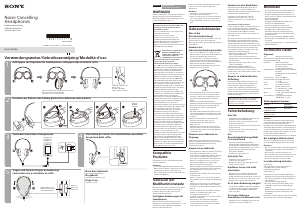 Manuale Sony MDR-ZX110NA Cuffie