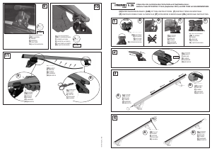 Manual de uso Twinny Load  A 26 Barra de techo