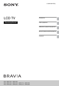 Kasutusjuhend Sony Bravia KDL-32R420A LCD-teler