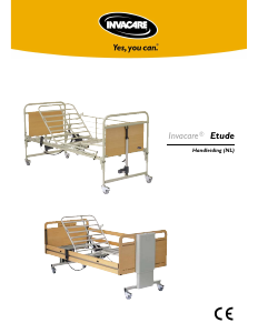 Handleiding Invacare Etude Basic Ziekenhuisbed