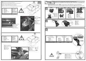 Manual de uso Twinny Load  A 30 Barra de techo