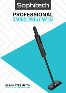 Manual Sophitech ZQTB-100A Steam Cleaner