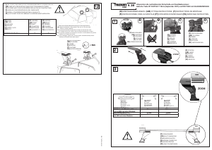 Manual de uso Twinny Load  A 38 Barra de techo