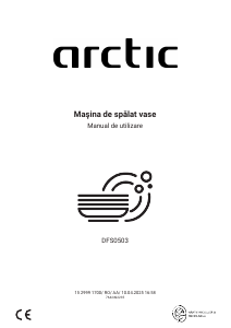 Manual Arctic DFS0503 Maşină de spălat vase