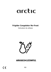 Manual Arctic ARK60341E5NFS1 Combina frigorifica