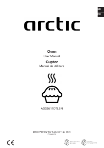 Manual Arctic AGG5611DTLBN Aragaz