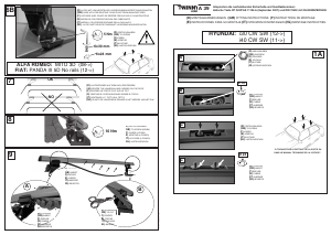 Manual de uso Twinny Load  A 39 Barra de techo