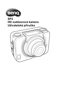 Manuál BenQ SP2 Digitální fotoaparát