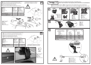 Manual de uso Twinny Load  A 45 Barra de techo