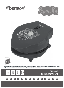 Instrukcja Bestron APP500G Gofrownica