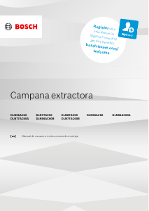 Manual de uso Bosch DLN56AC50 Campana extractora