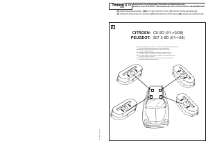 Manual de uso Twinny Load  S 11 Barra de techo