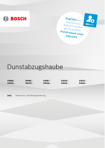 Bedienungsanleitung Bosch DWB96BC50 Dunstabzugshaube