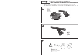 Manual de uso Twinny Load  S 14 Barra de techo