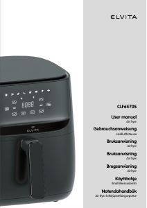 Käyttöohje Elvita CLF6570S Friteerauskeitin