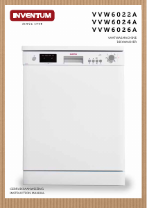 Manual Inventum VVW6024A Dishwasher