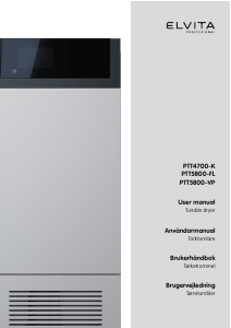 Brugsanvisning Elvita PTT5800-FL Tørretumbler
