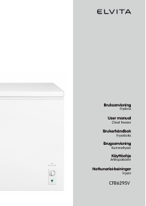Brugsanvisning Elvita CFB6295V Fryser