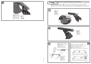 Manual de uso Twinny Load  S 23 Barra de techo