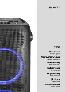 Brugsanvisning Elvita EPB800 Højttaler
